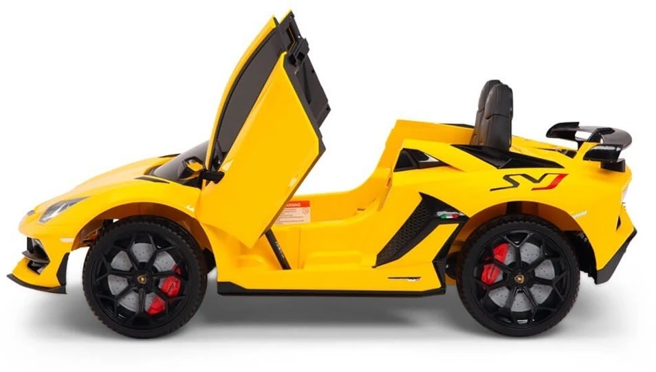 Детский электромобиль Lamborghini SVJ (желтый, 12V) - HL328
