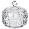 Конфетница с крышкой "muza crystal" 250 мл. 11,5*11,5 см. высота=11 см. Lefard (355-167)