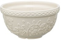 Набор из 4 пиал кремового/бежевого цветов с рельефным узором Ягоды Тайги из коллекции russian north, 130 мл (75208)