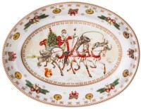 Блюдо lefard "тройка" овальное 25*19,5*4,5 см белое (85-1648-1)