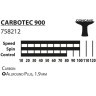 Ракетка для настольного тенниса Carbotec 900, carbon (1483799)