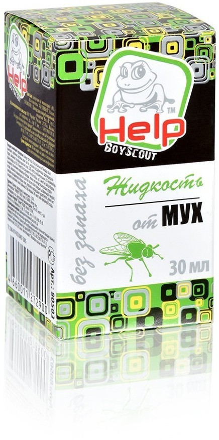 Жидкость Help 80503 от мух без запаха инсектицидная 240 часов (56566)