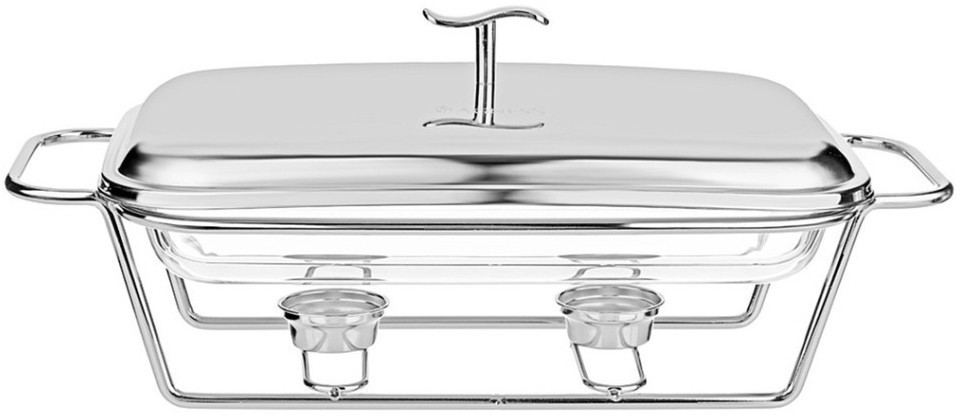 Мармит agness  прямоуг silver 2,2l (781-504)