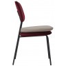Стул pea, велюр, бордовый/бежевый (77068)