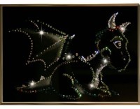 Картина Дракоша с кристаллами Swarovski (1099)