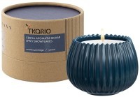 Свеча ароматическая spicy snowflakes из коллекции edge, синий, 30 ч (75667)