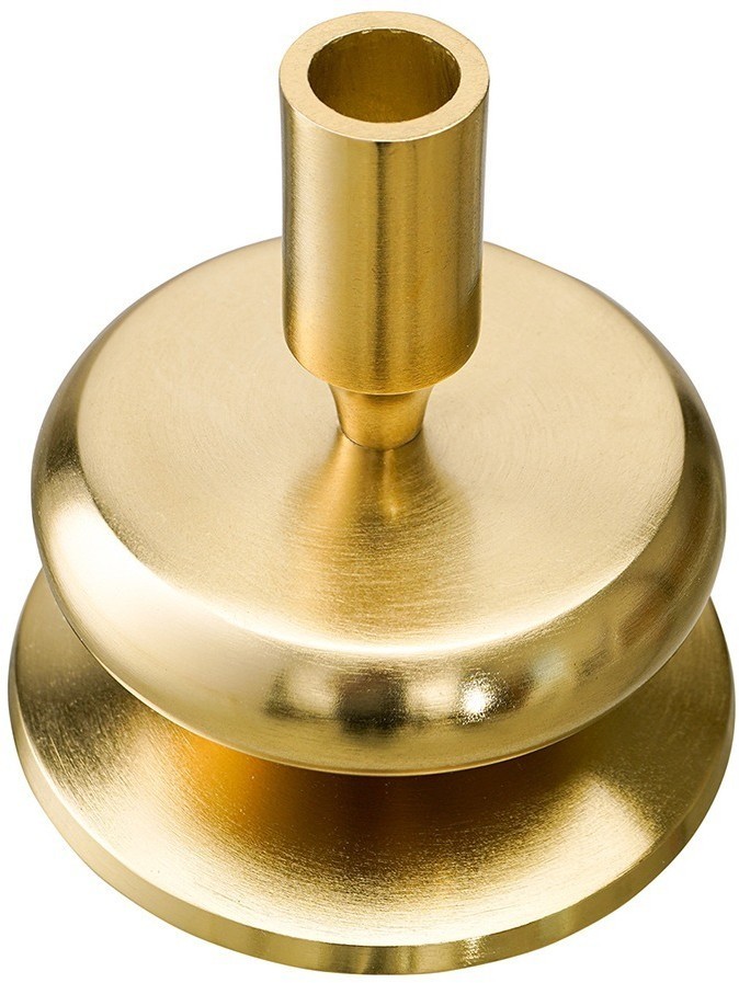 Подсвечник stone, 13 см, золотистый (76294)