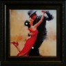 Картина Танго с кристаллами Swarovski (1437)