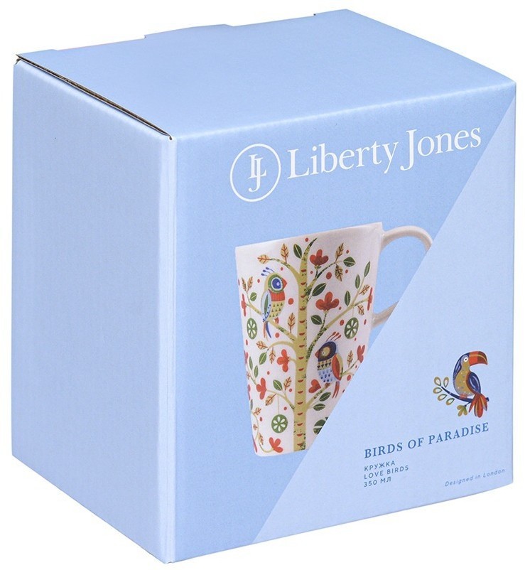 Кружка love birds из коллекции birds of paradise в подарочной упаковке, 350 мл (76684)