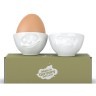 Набор подставок для яиц tassen happy & hmpff, 2 шт, белый (71255)