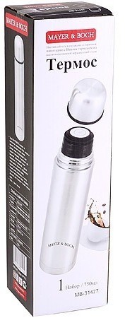 Термос 0,75 л из нержавеющей стали MAYER BOCH (31477)