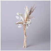 Цветочная композиция из помпасной травы длина 45см Lefard (535-369)