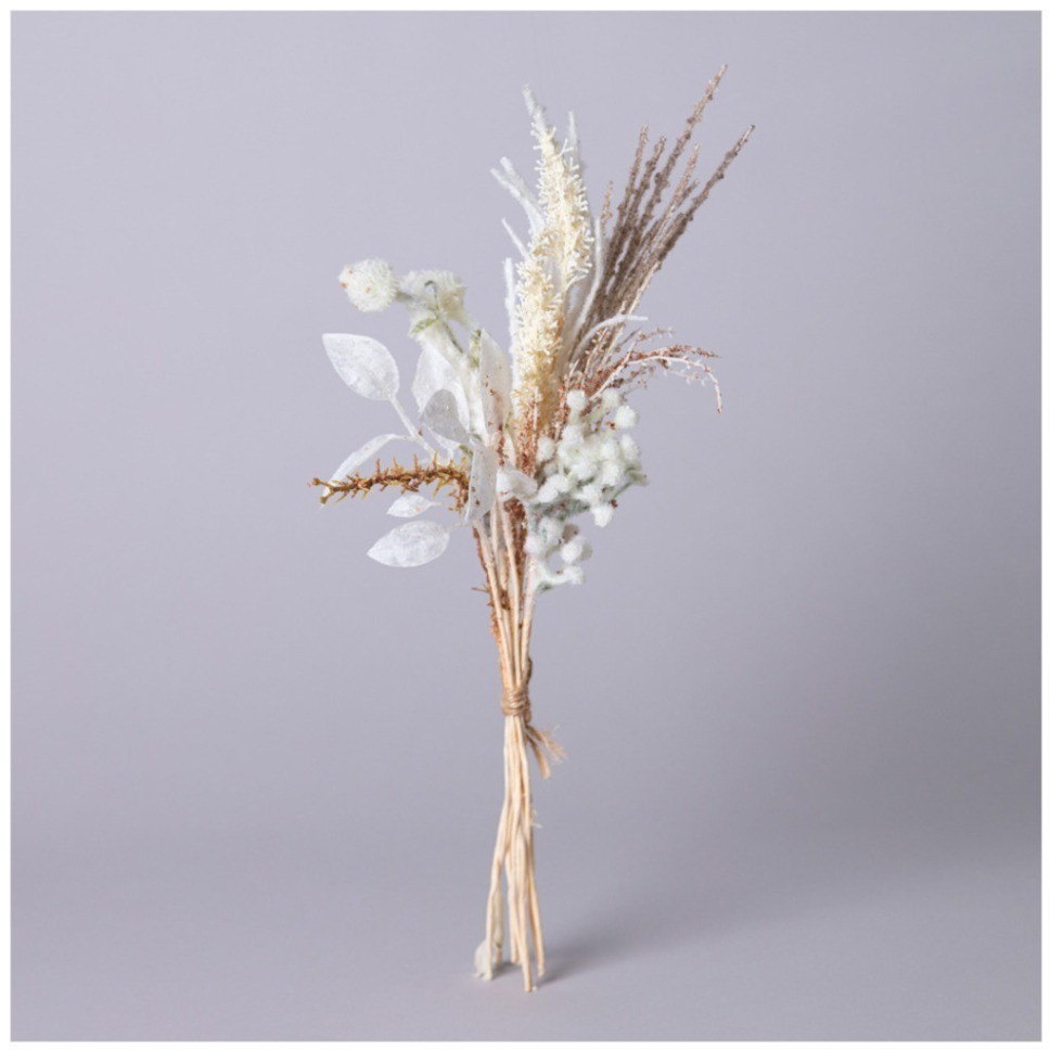 Цветочная композиция из помпасной травы длина 45см Lefard (535-369)