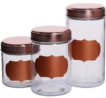 Набор банок для сыпучих продуктов 1700/1250/850мл MAYER BOCH (31063)
