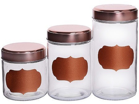 Набор банок для сыпучих продуктов 1700/1250/850мл MAYER BOCH (31063)