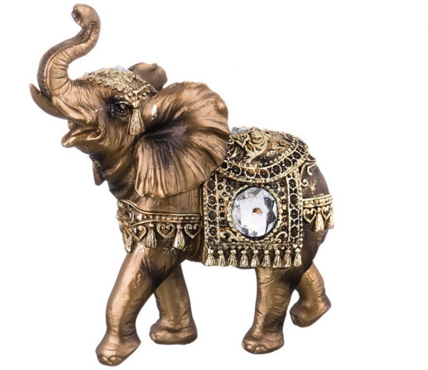 Фигурка "слон" 15,5*6,5*16,5 см. серия "махараджи" Lefard (146-754)