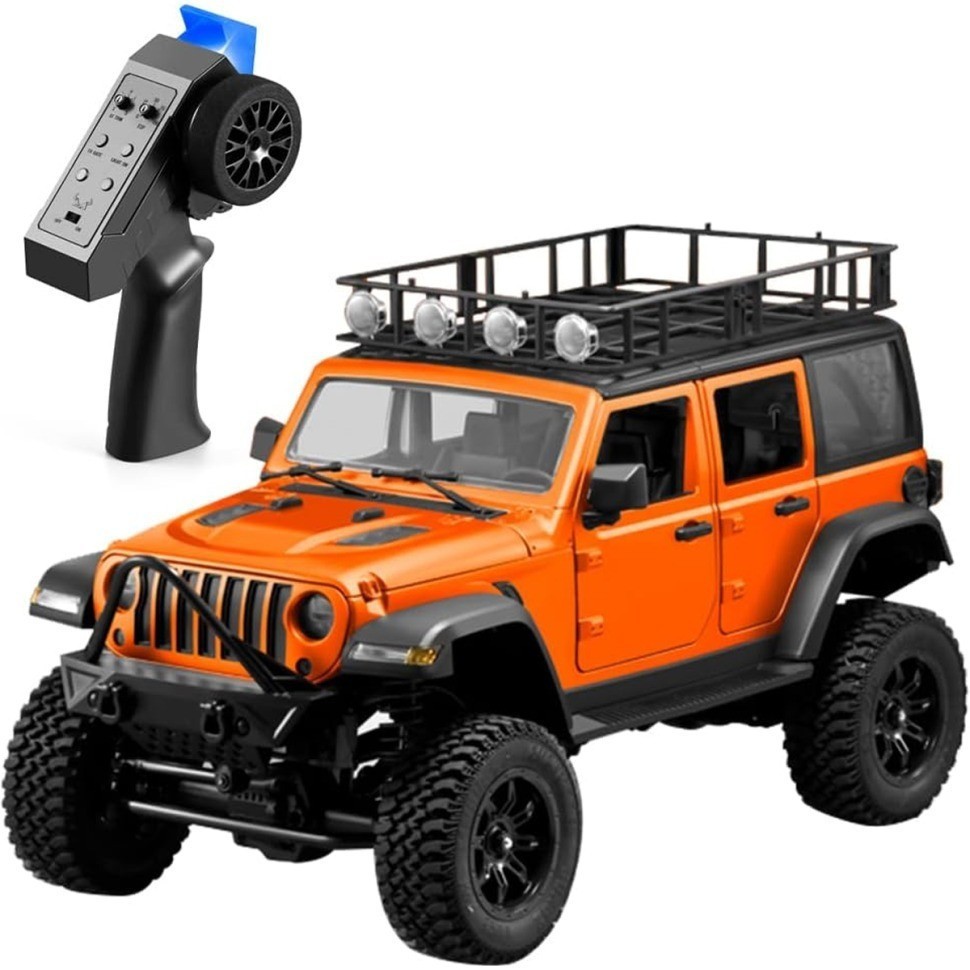 Радиоуправляемый внедорожник Wrangler 4WD 1:12 (MN-128-ORANGE)