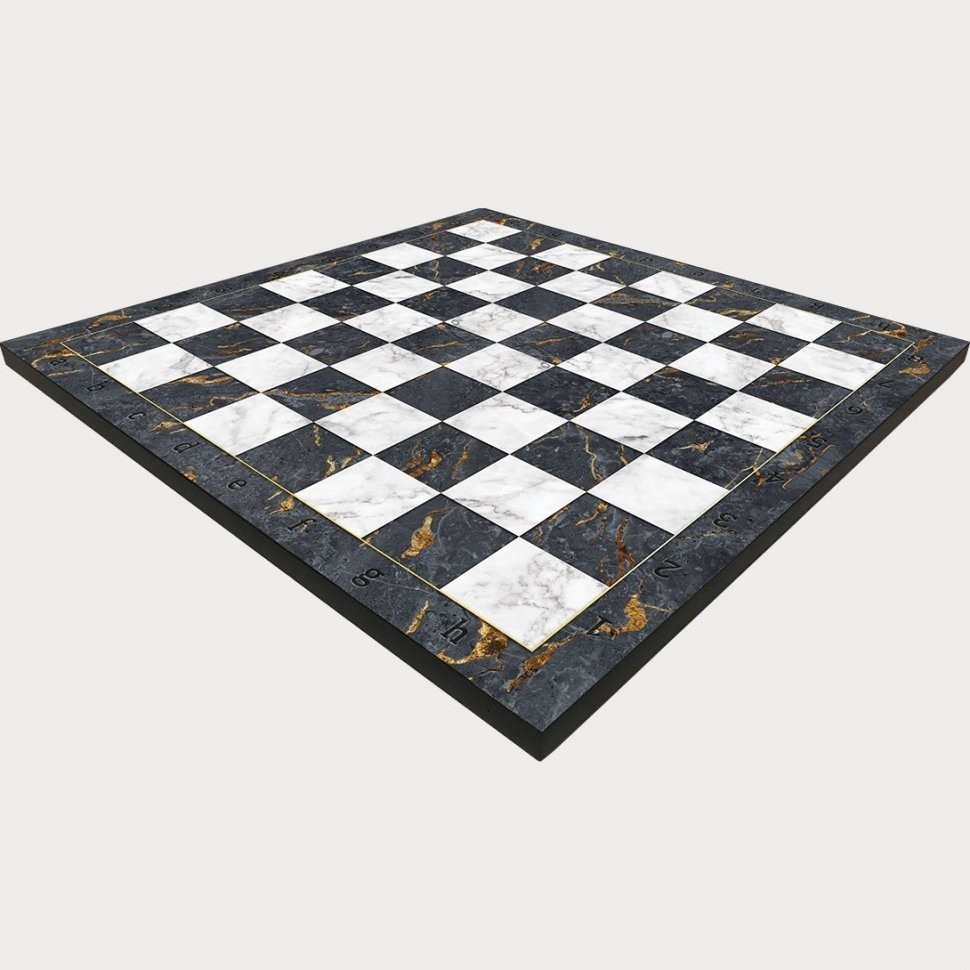 Шахматная доска Серый Мрамор XL, Турция, Yenigun (46006)