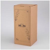 Ваза 13,6*13,9*37,5см цвет: пудровый Lefard (374-146)