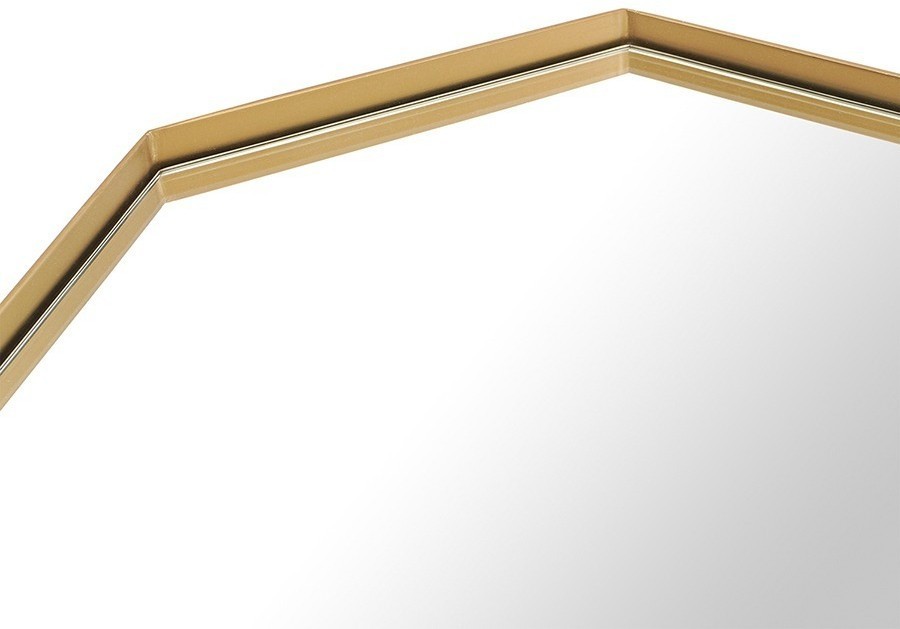 Зеркало настенное raffin, 51х51 см, золотое (76224)