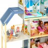 Деревянный кукольный домик «Мэделин Авенью» с мебелью 28 предметов (PD320-08)