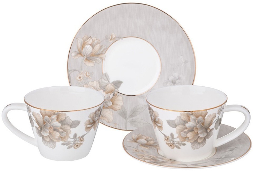 Чайный набор lefard "очарование" на 2 пер. 4 пр. 220 мл (264-1164)