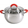 Набор кастрюль 3 шт из нержавеющей стали с крышками MAYER BOCH (30993)