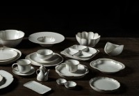 Тарелка L9731-Cream, 23,8 см, каменная керамика, ROOMERS TABLEWARE