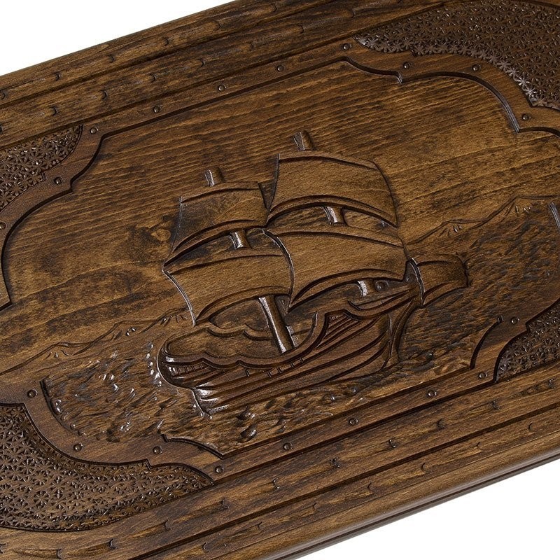 Нарды резные "Парусник", Mirzoyan (28670)