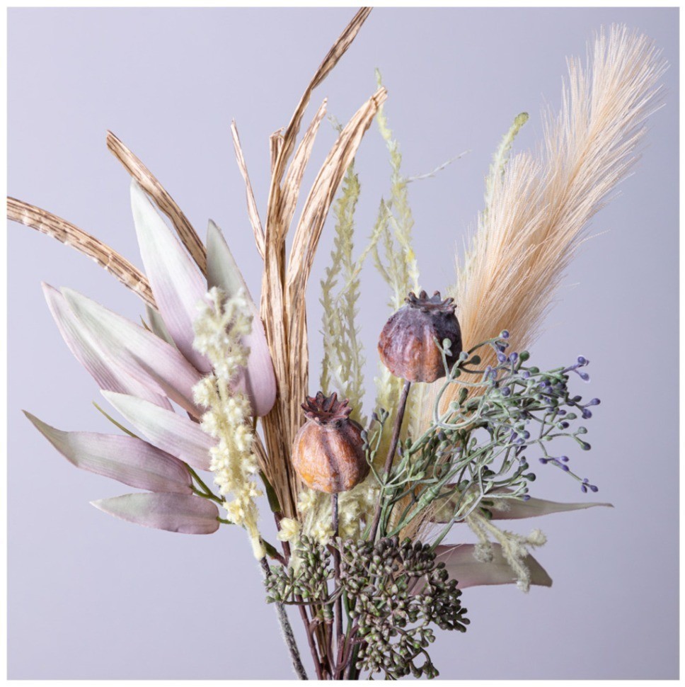 Букет искусственных цветов высота=45,5 см без упаковки Lefard (287-214)