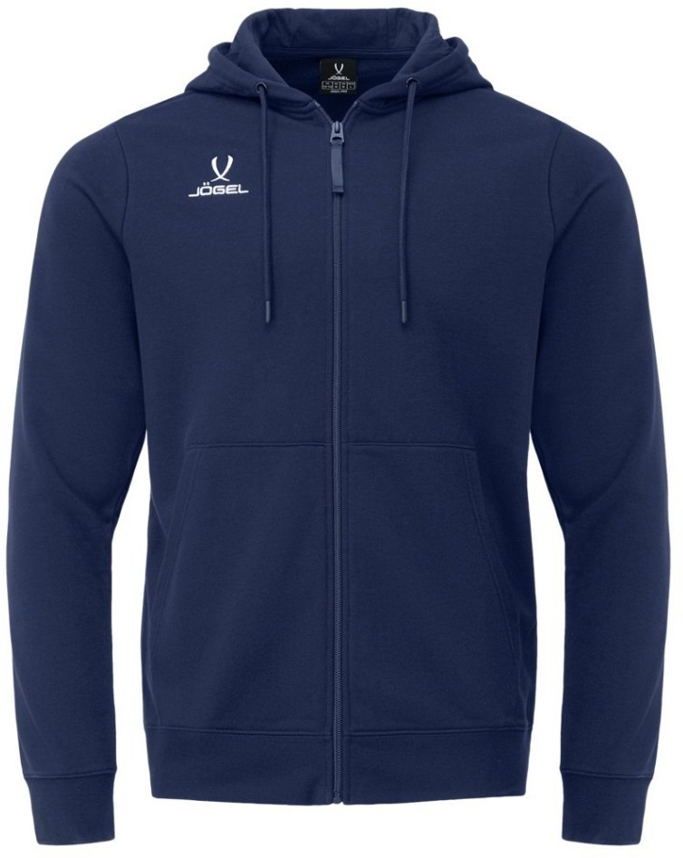 Худи на молнии JOGEL ESSENTIAL Cotton Zip Hoodie, темно-синий (2115310)