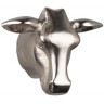 Голова быка 4095-N, металл, chrom, ROOMERS FURNITURE