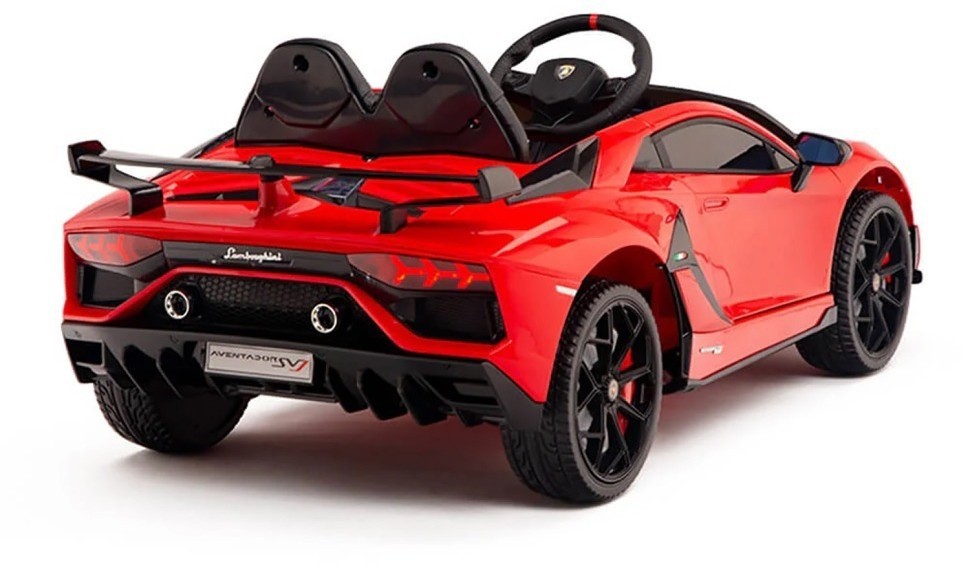 Детский электромобиль Lamborghini SVJ (красный, 12V) - HL328
