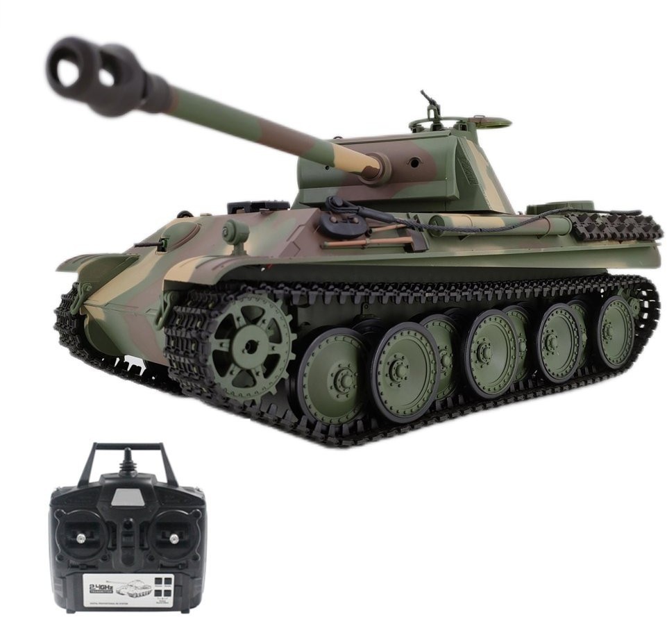 Радиоуправляемый танк Heng Long Panther Type G Original V7.0 масштаб 1:16 RTR 2.4G - 3879-1 V7.0
