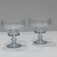 Ваза FUJIN на ножке набор 2 шт. 370мл (7418)