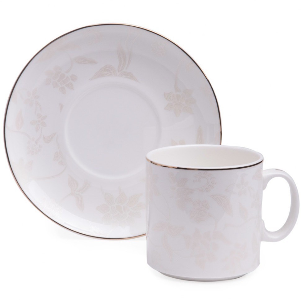 Чайный сервиз lefard "снежная королева" на 6 пер. 14 пр (440-302)