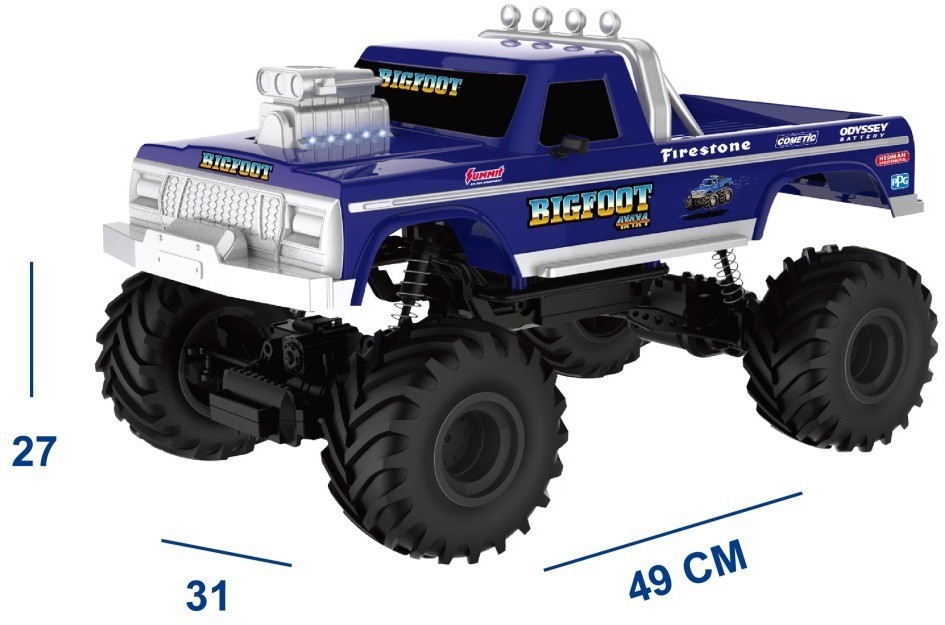 Радиоуправляемая машина BIGFOOT с паром 4WD 1:8 (OC-0801)