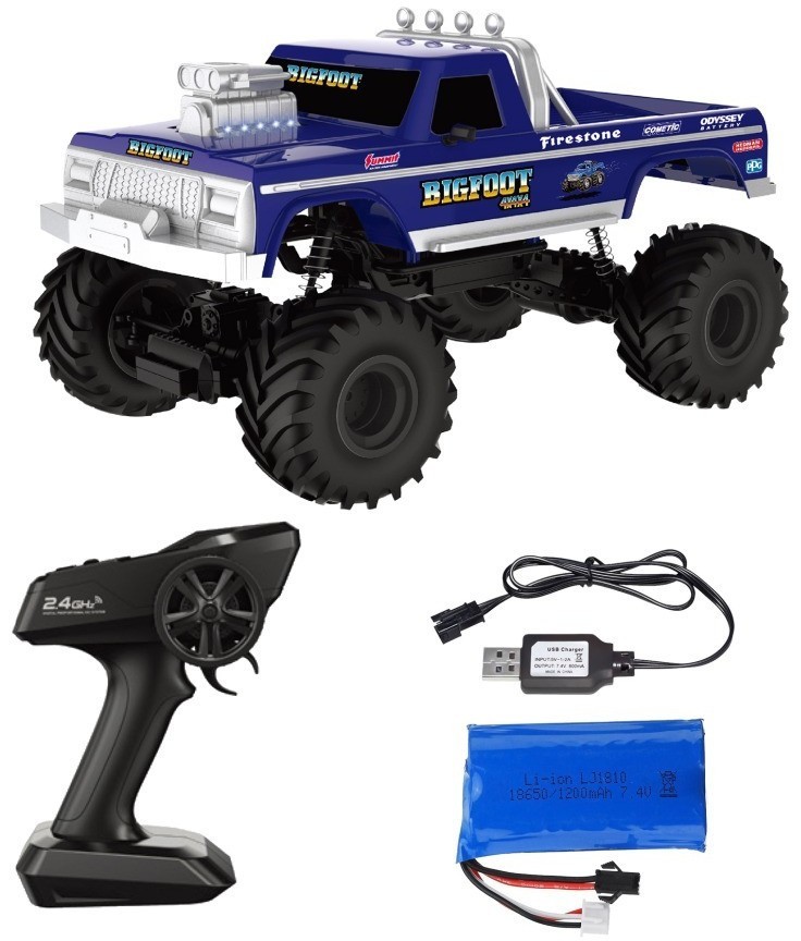 Радиоуправляемая машина BIGFOOT с паром 4WD 1:8 (OC-0801)