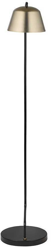 Торшер enkel mon, 138 см, черный/золотистый (76351)