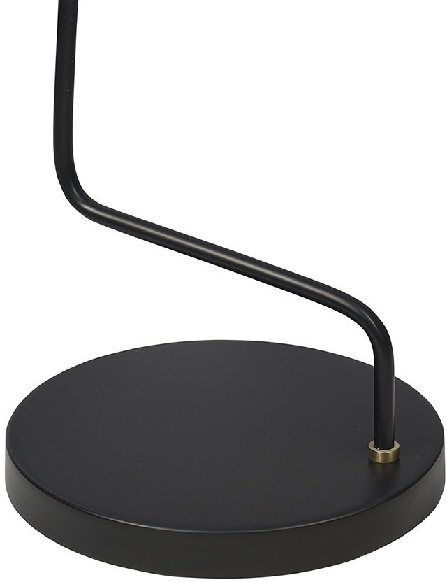 Торшер enkel mon, 138 см, черный/золотистый (76351)