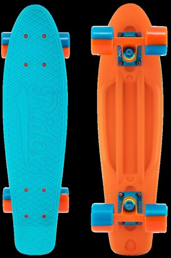 Круизер пластиковый Sunrise, 22''x6'', ABEC-9 (321206)