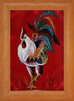 Картина Символ года 2017 с кристаллами Swarovski (1870)