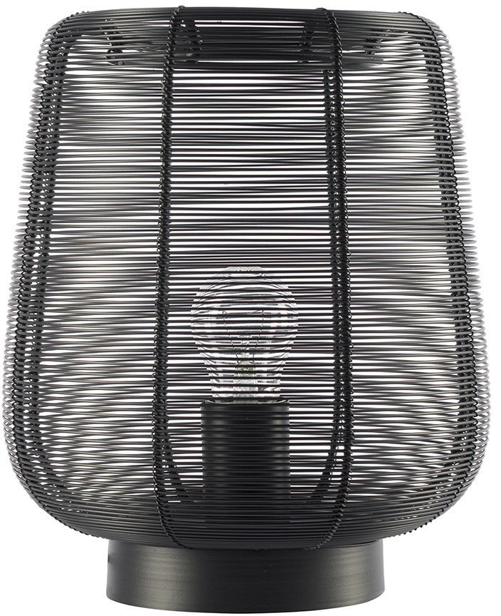 Лампа настольная vinger, D22х26 см, черная (76868)