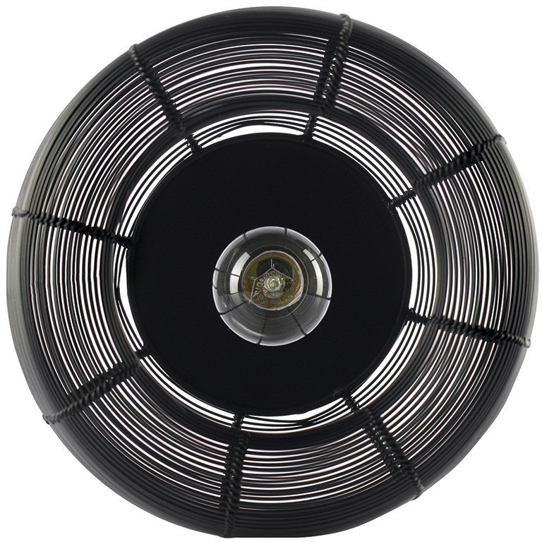 Лампа настольная vinger, D22х26 см, черная (76868)