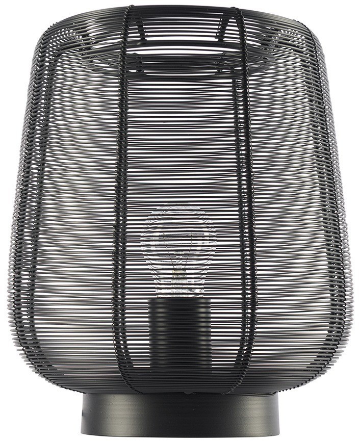 Лампа настольная vinger, D22х26 см, черная (76868)