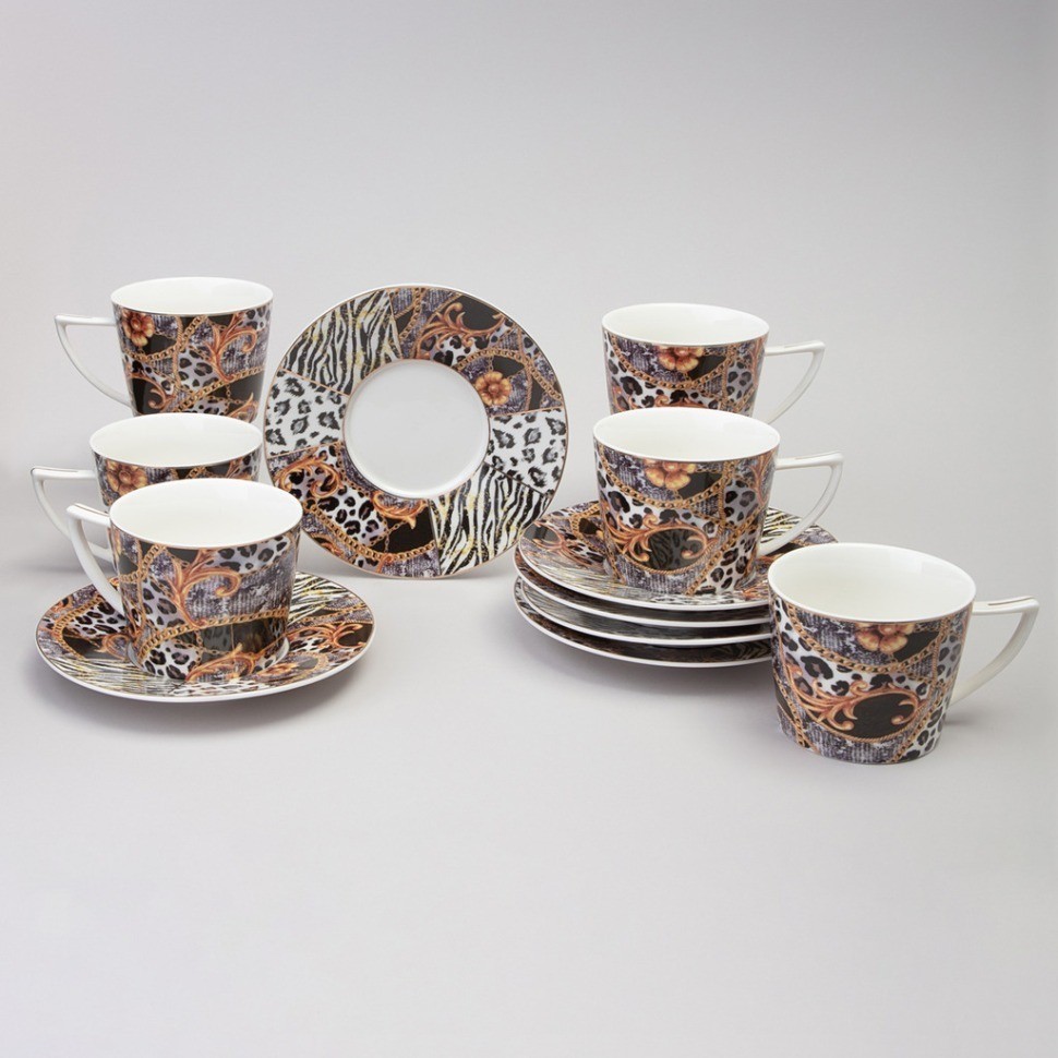 Чайный набор lefard "top style" на 6 пер. 12 пр. 250 мл (165-620)