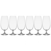 Набор бокалов для пива из 6 шт. &quot;beer&quot; 680 мл высота=20,5 см. Crystalite Bohemia (669-326)
