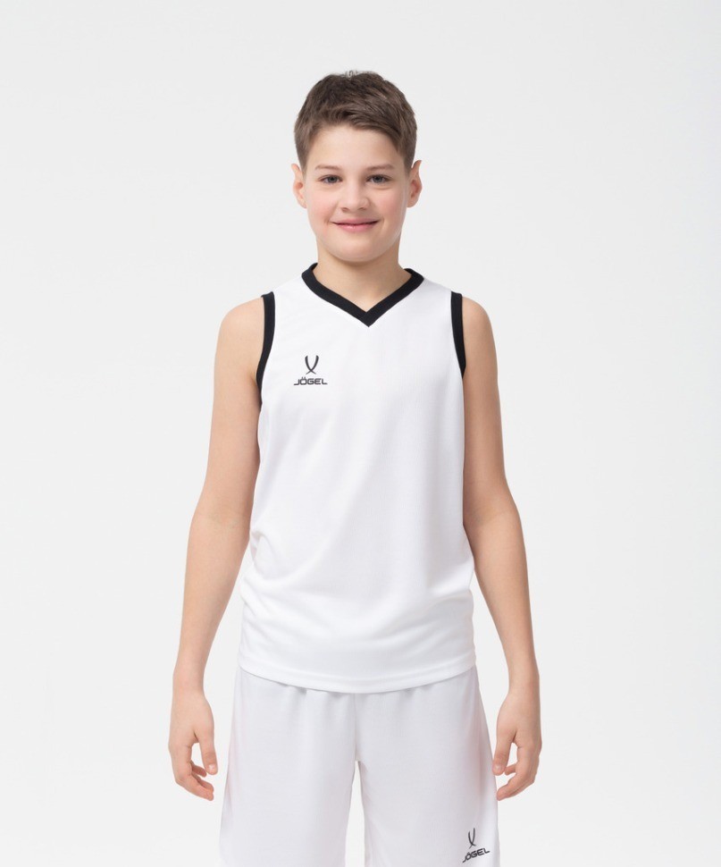Майка баскетбольная Camp Basic, белый, детский (1619351)