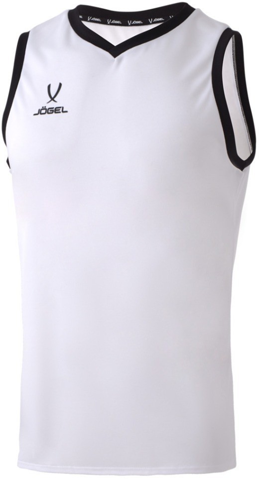 Майка баскетбольная JOGEL CAMP Basic, белый, детский (1619352)