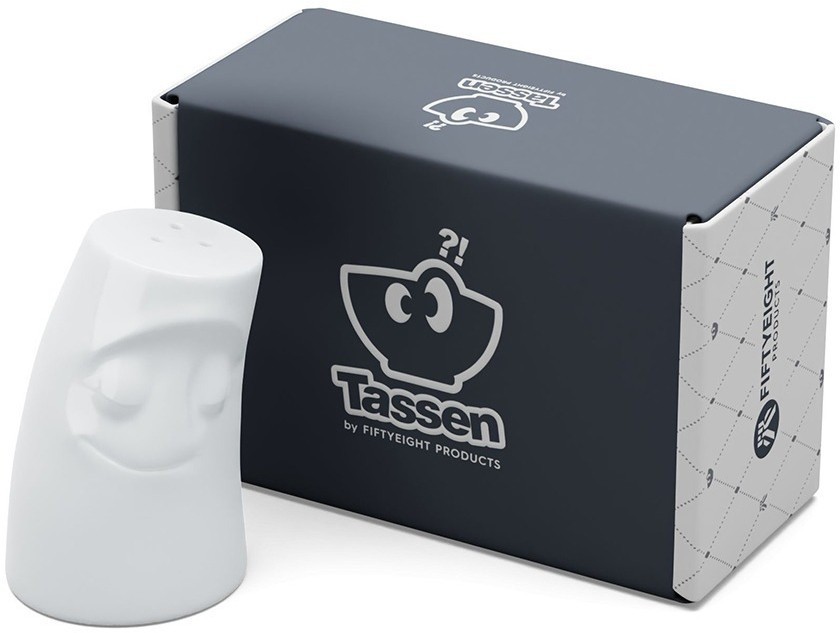 Солонка cuddly, 7,5 см, белая (74925)